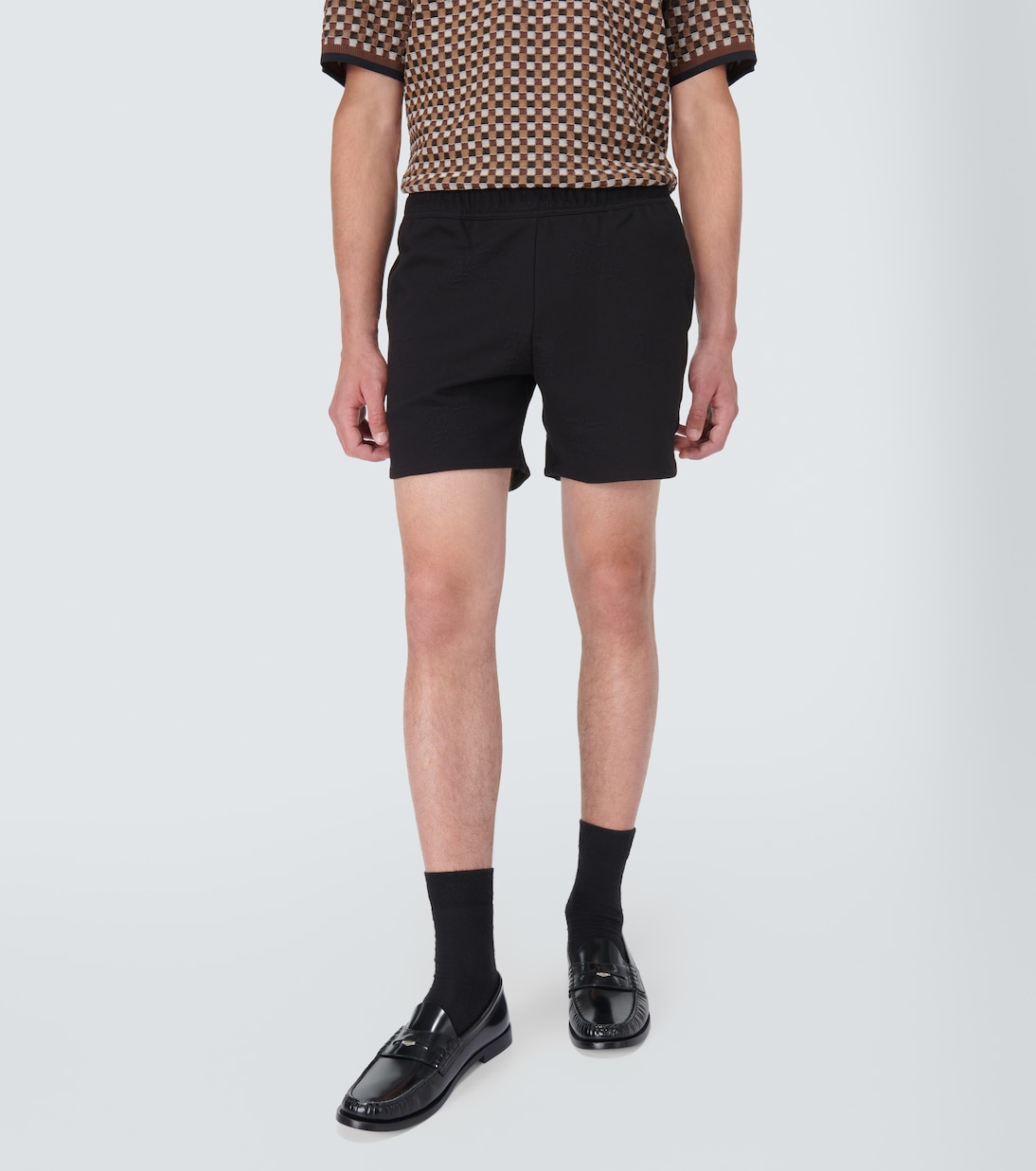 Shorts EKD en jacquard de algodón | Burberry