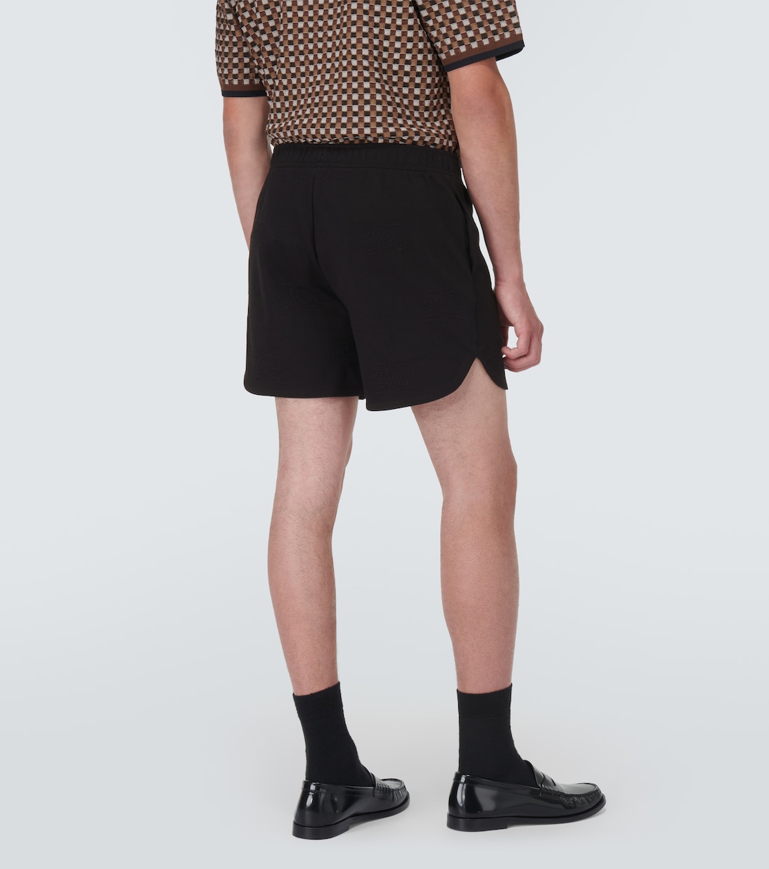 Shorts EKD en jacquard de algodón | Burberry
