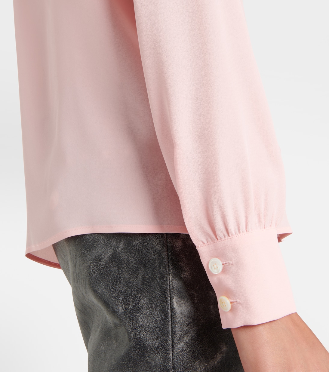 Blusa en mezcla de seda | Alessandra Rich