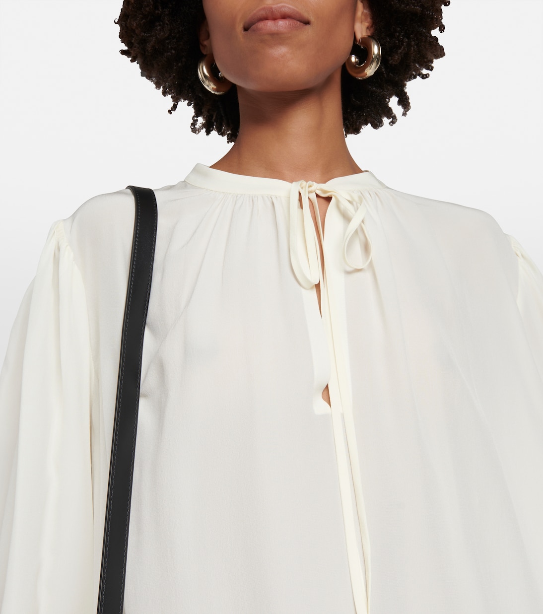 Camicia in raso di seta | Chloé