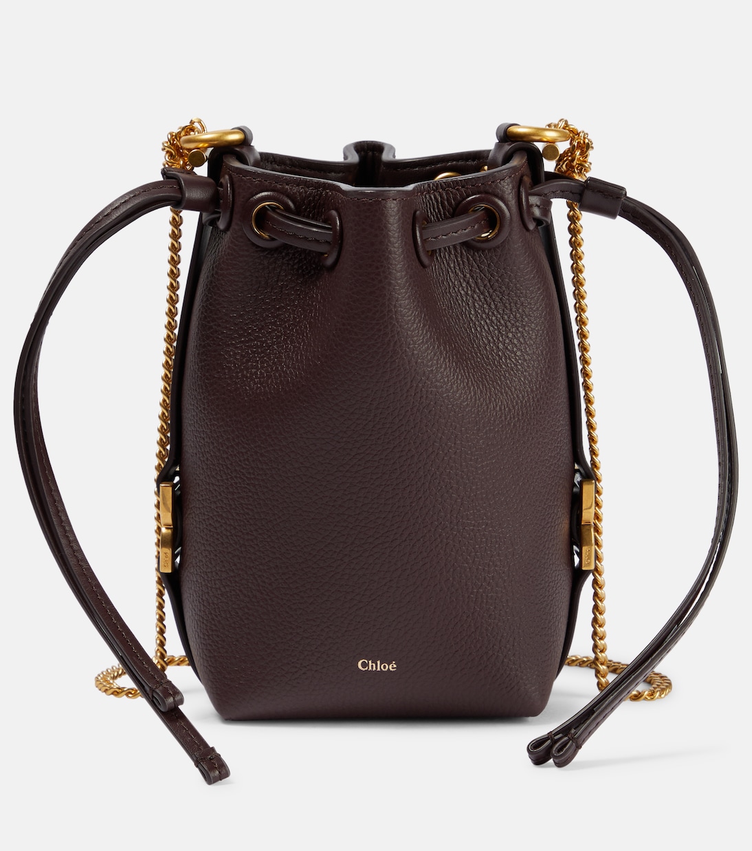 Sac seau Marcie Mini en cuir | Chloé