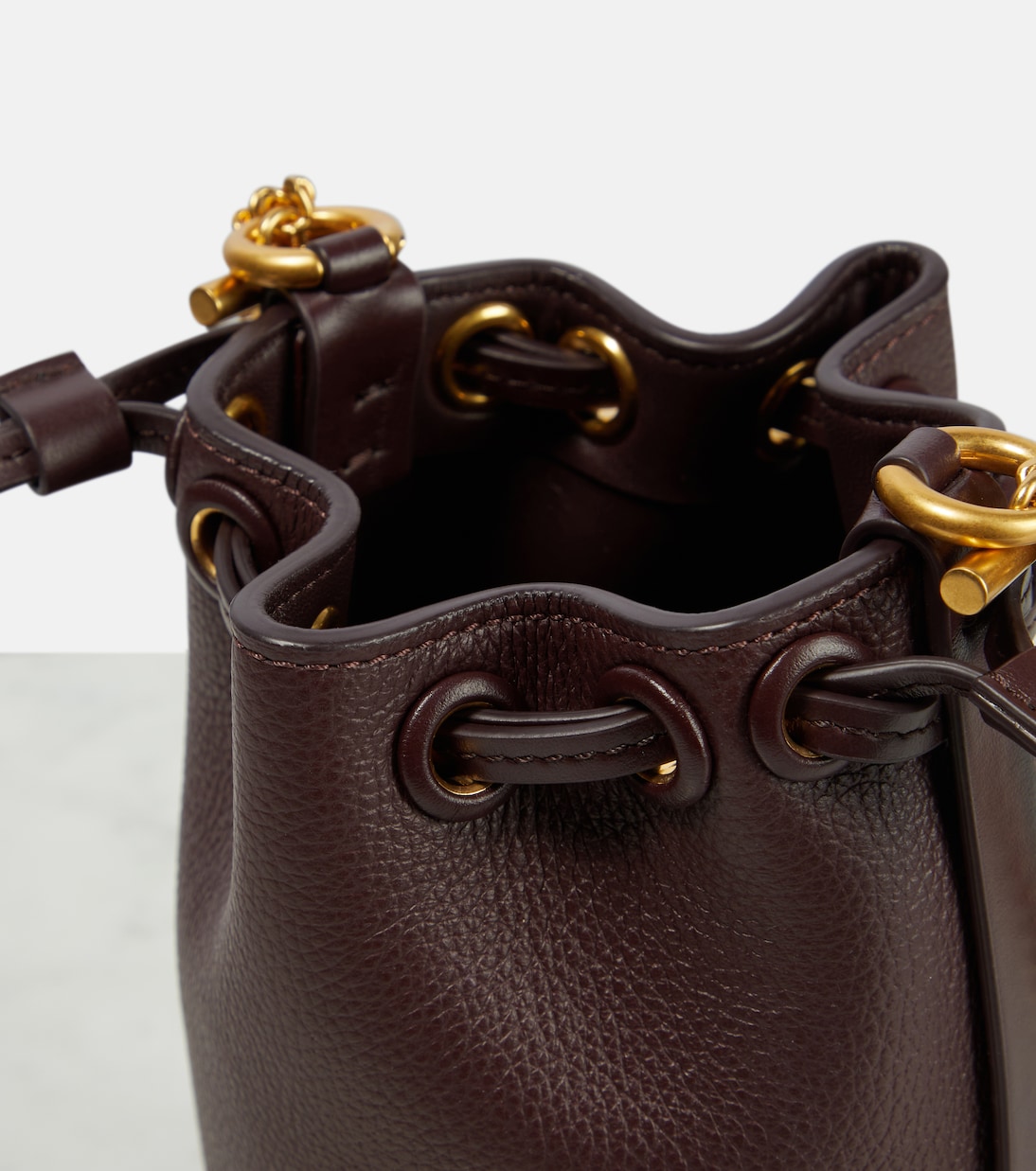 Sac seau Marcie Mini en cuir | Chloé