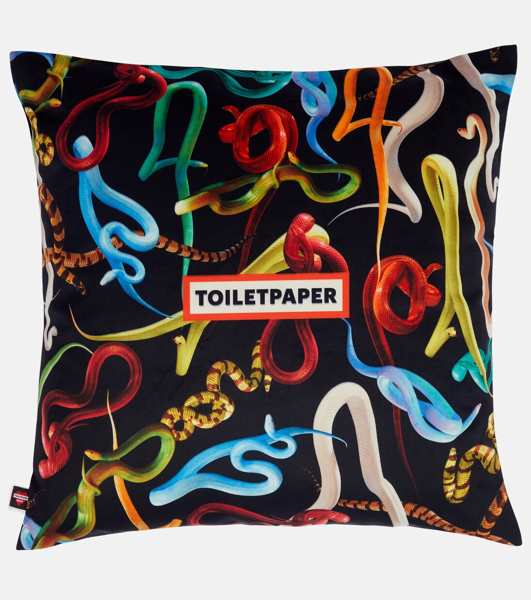 x Toiletpaper Snakes cushion | Seletti