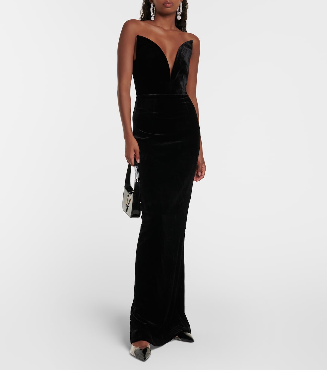 Robe aus Samt | Roland Mouret
