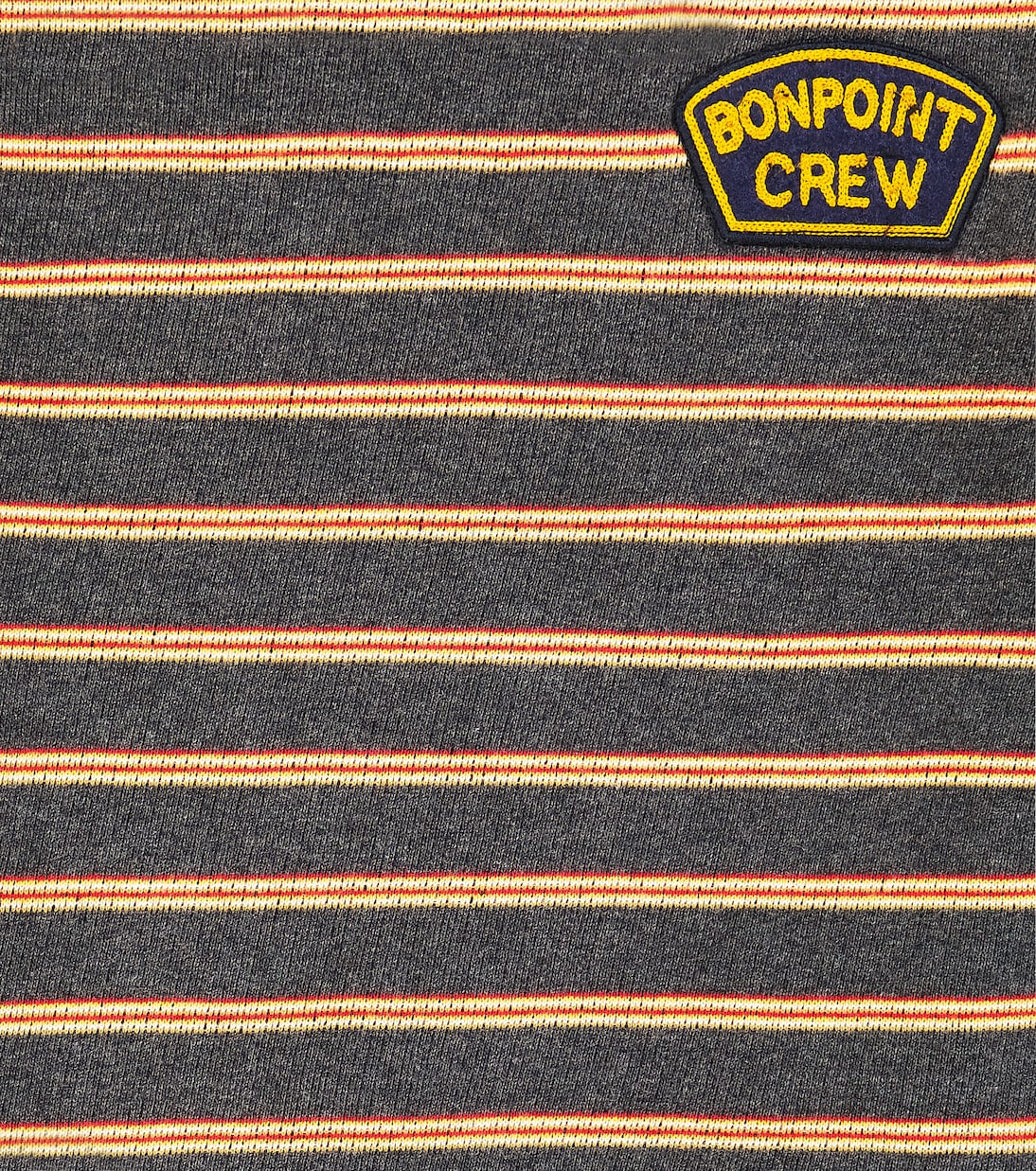 Sudadera Tonino de forro polar a rayas | Bonpoint