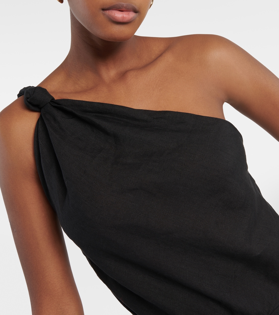 Embroidered linen and cotton maxi dress | Johanna Ortiz