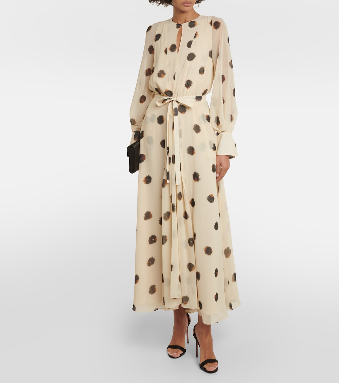 Robe longue Peirene imprimée | Altuzarra