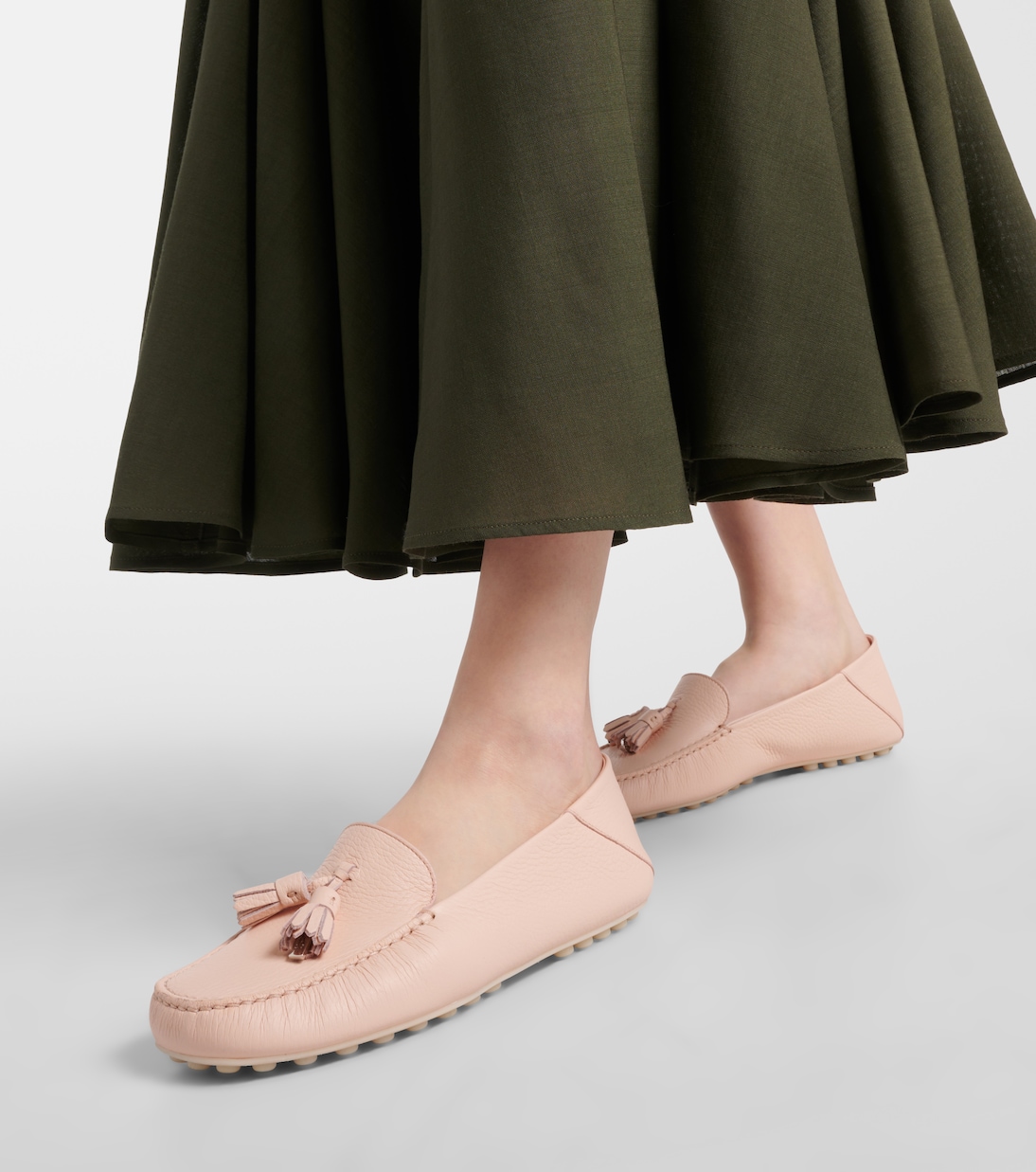 Mokassins Dot Sole Walk aus Leder | Loro Piana
