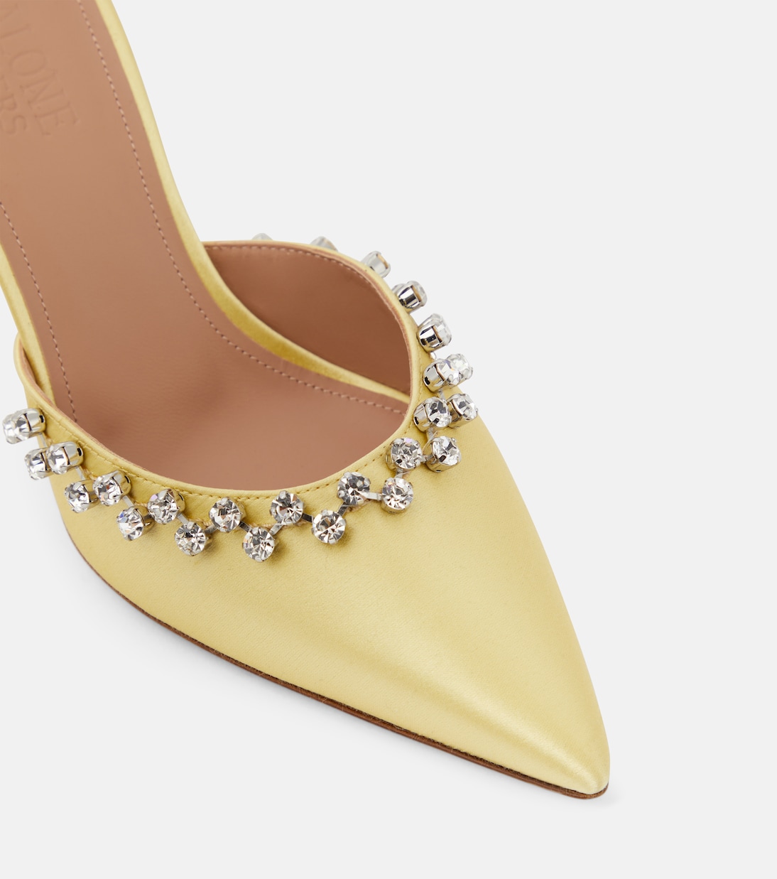 Verzierte Mules Gwyn 70 aus Satin | Malone Souliers