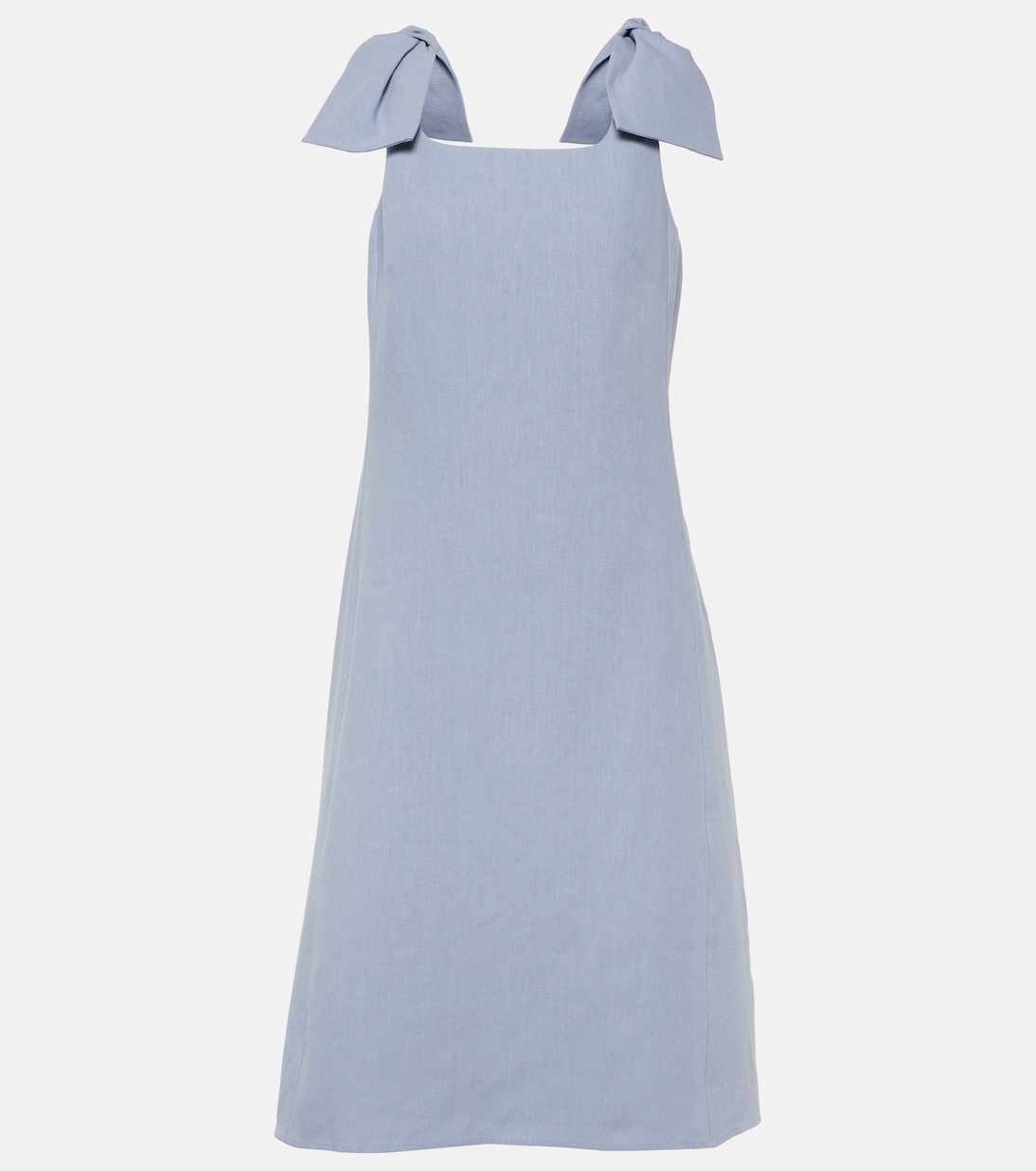 Vestido midi de lino | Chloé