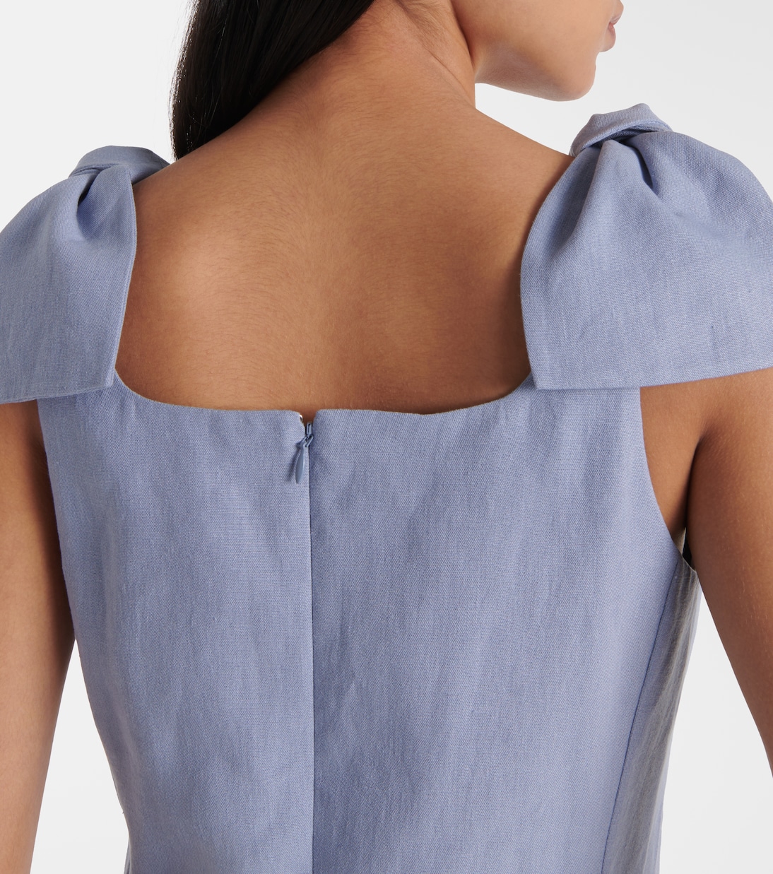 Vestido midi de lino | Chloé
