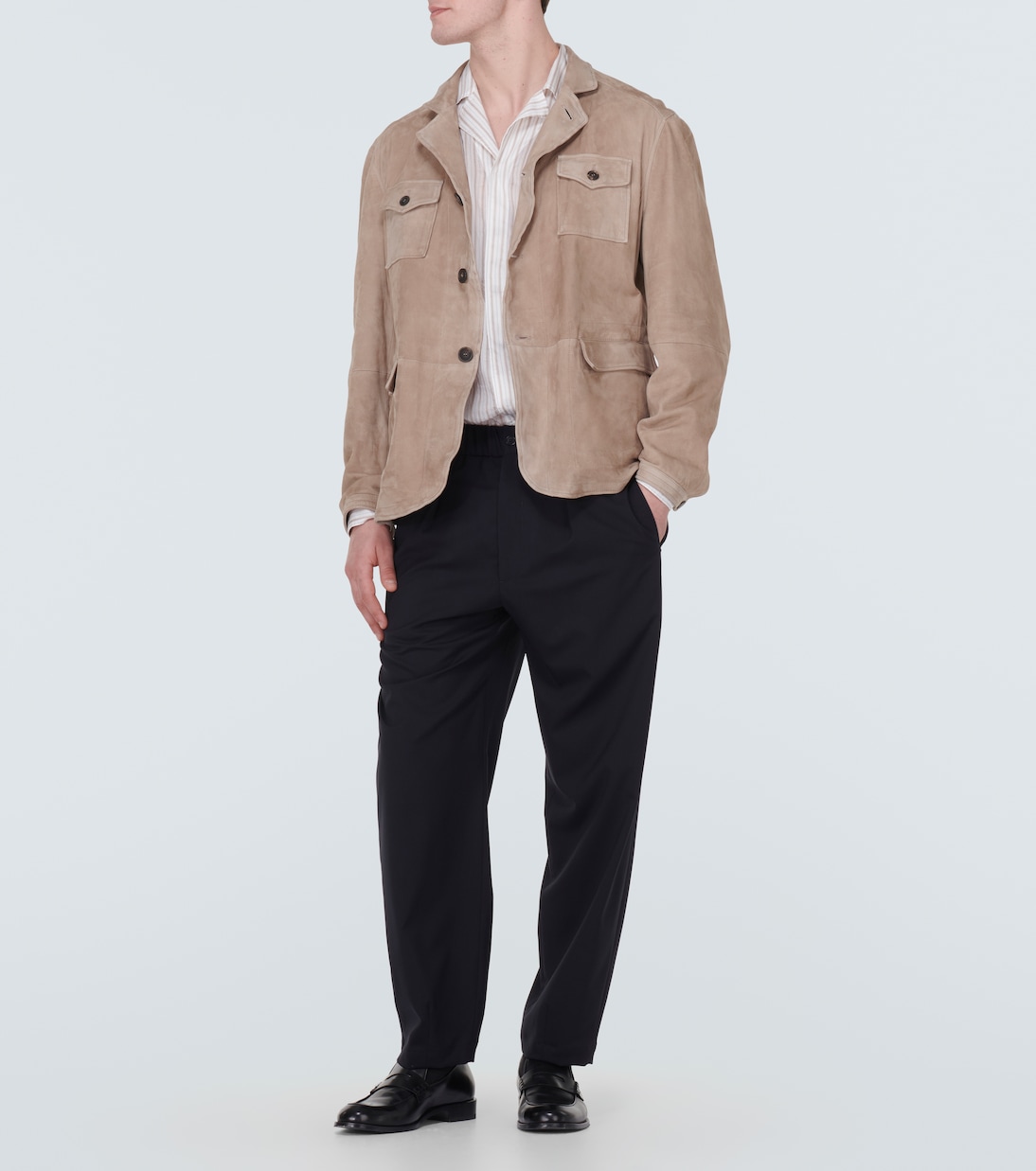 Camicia in suede | Giorgio Armani