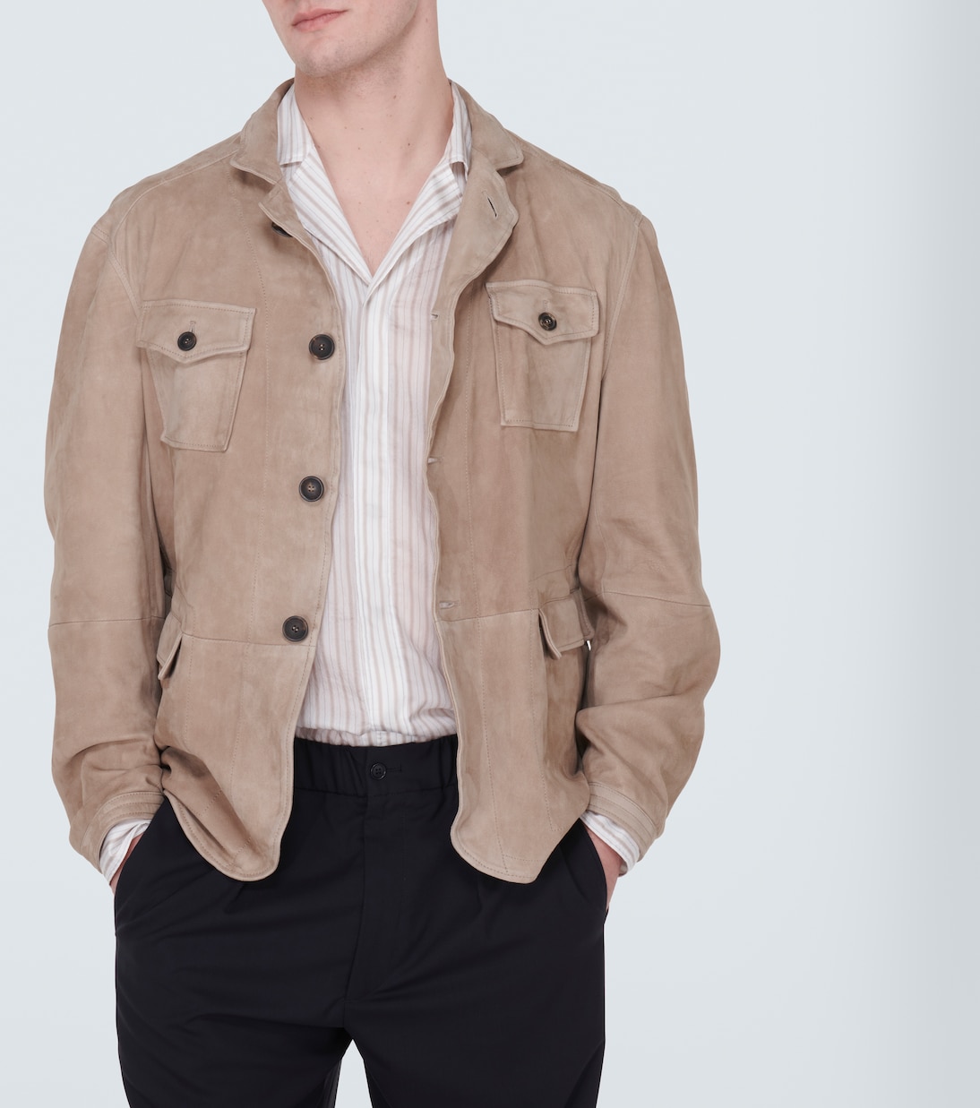 Camicia in suede | Giorgio Armani
