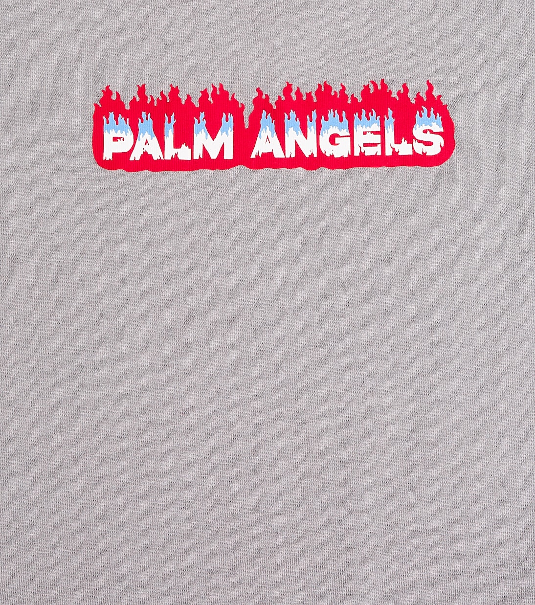 로고 코튼 저지 티셔츠 | Palm Angels Kids