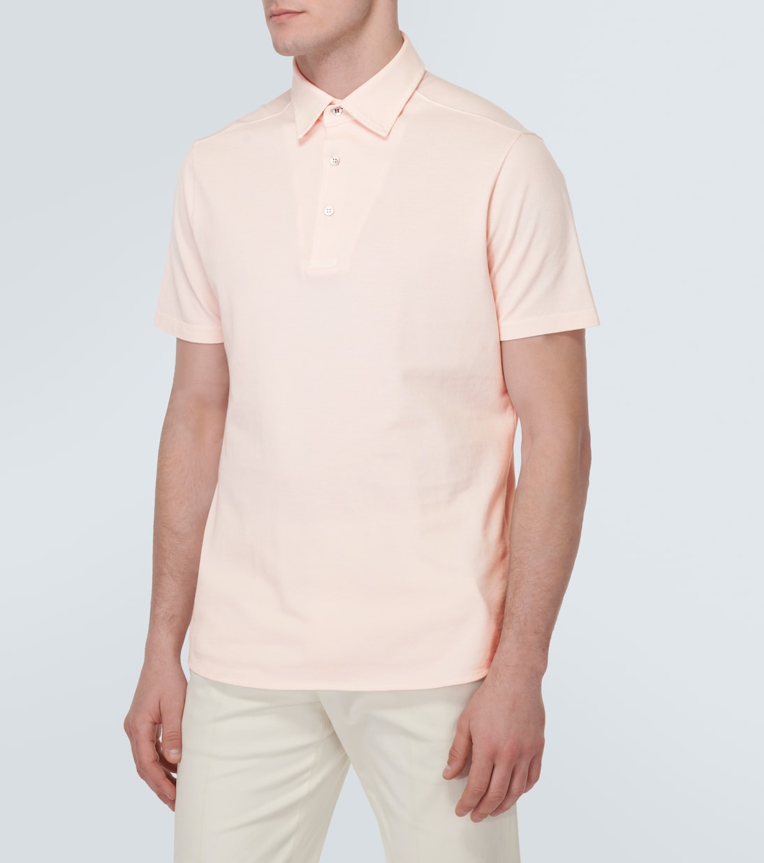 Polo de piqué de algodón | Loro Piana