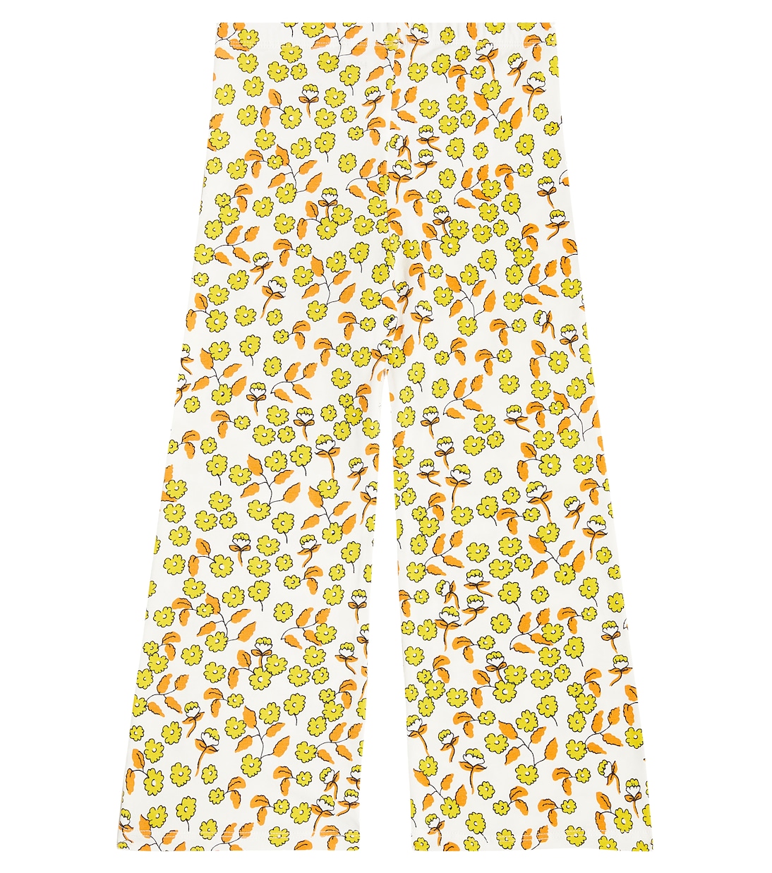 Jogginghose Flowers aus einem Baumwollgemisch | Mini Rodini