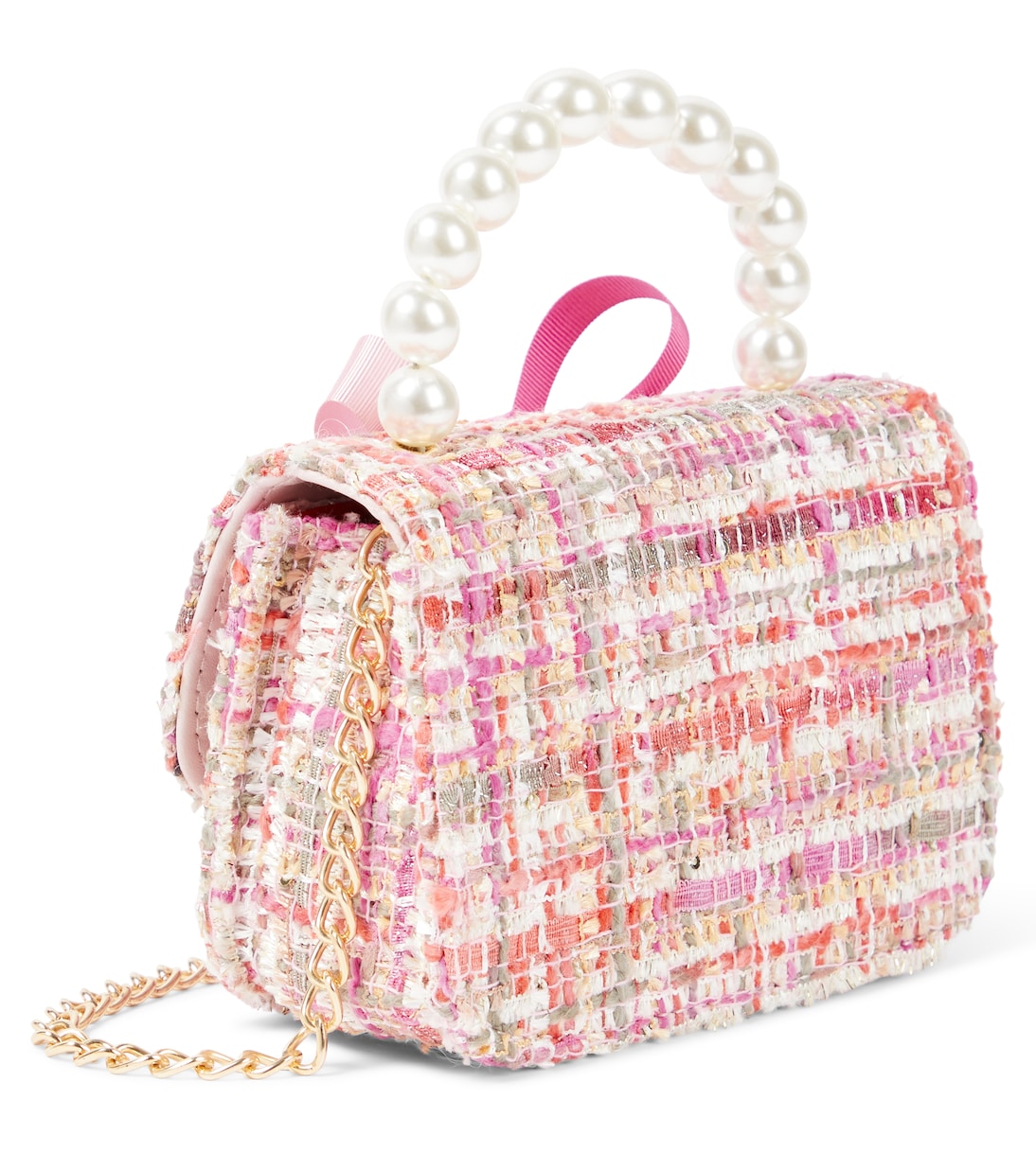 Verzierte Tasche aus Tweed  | Patachou