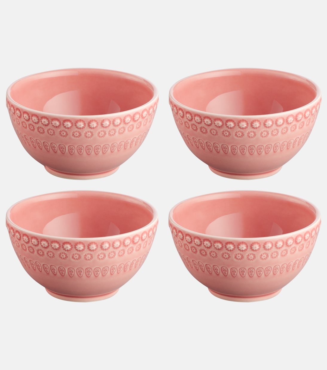 Fantasia set of 4 ceramic bowls | Bordallo Pinheiro