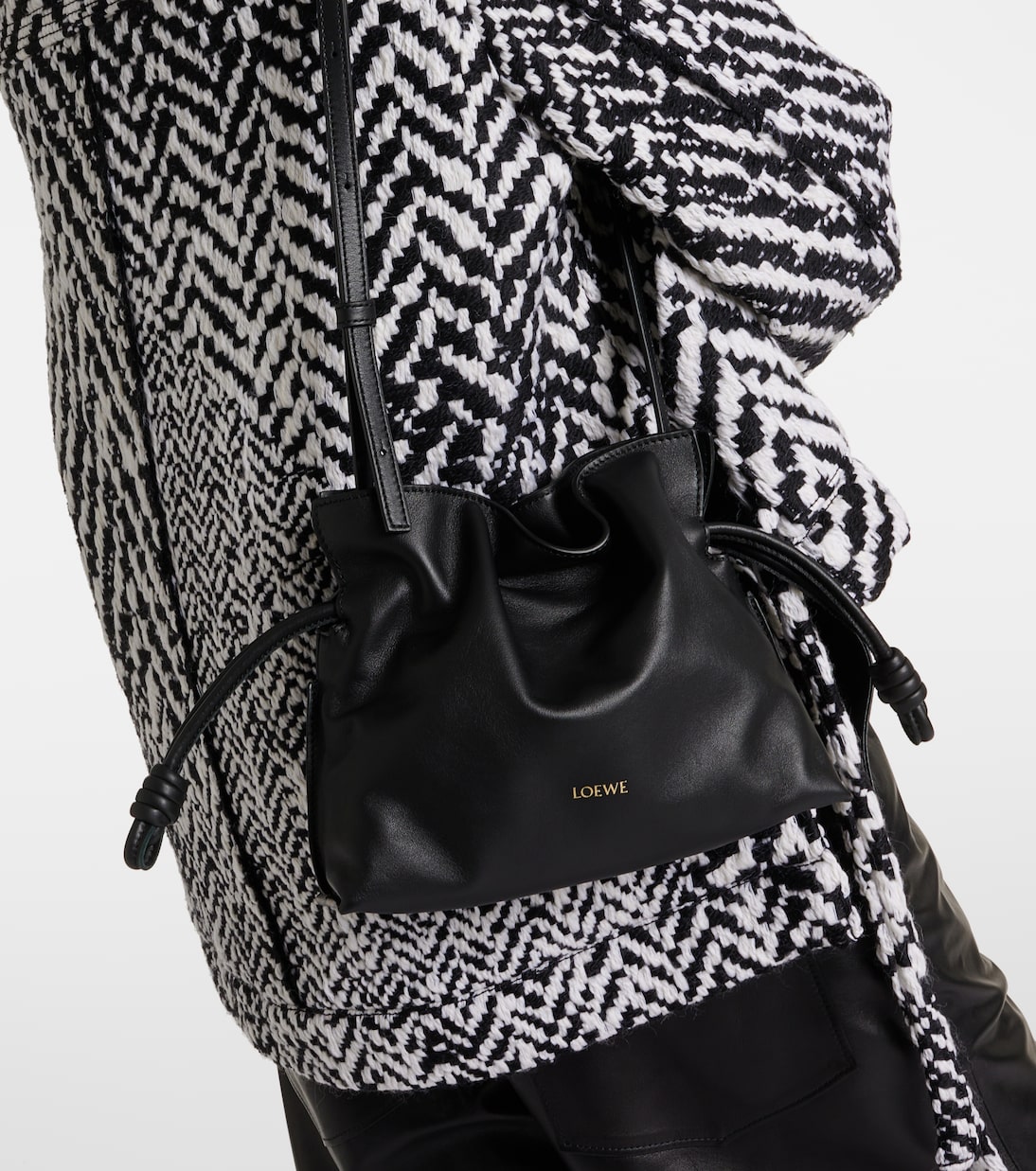 Clutch Flamenco Mini in pelle | Loewe