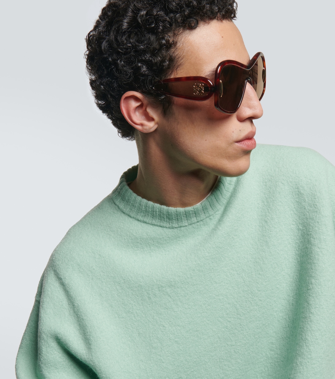 Wave shield sunglasses | Loewe