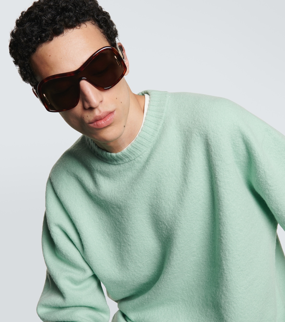 Wave shield sunglasses | Loewe