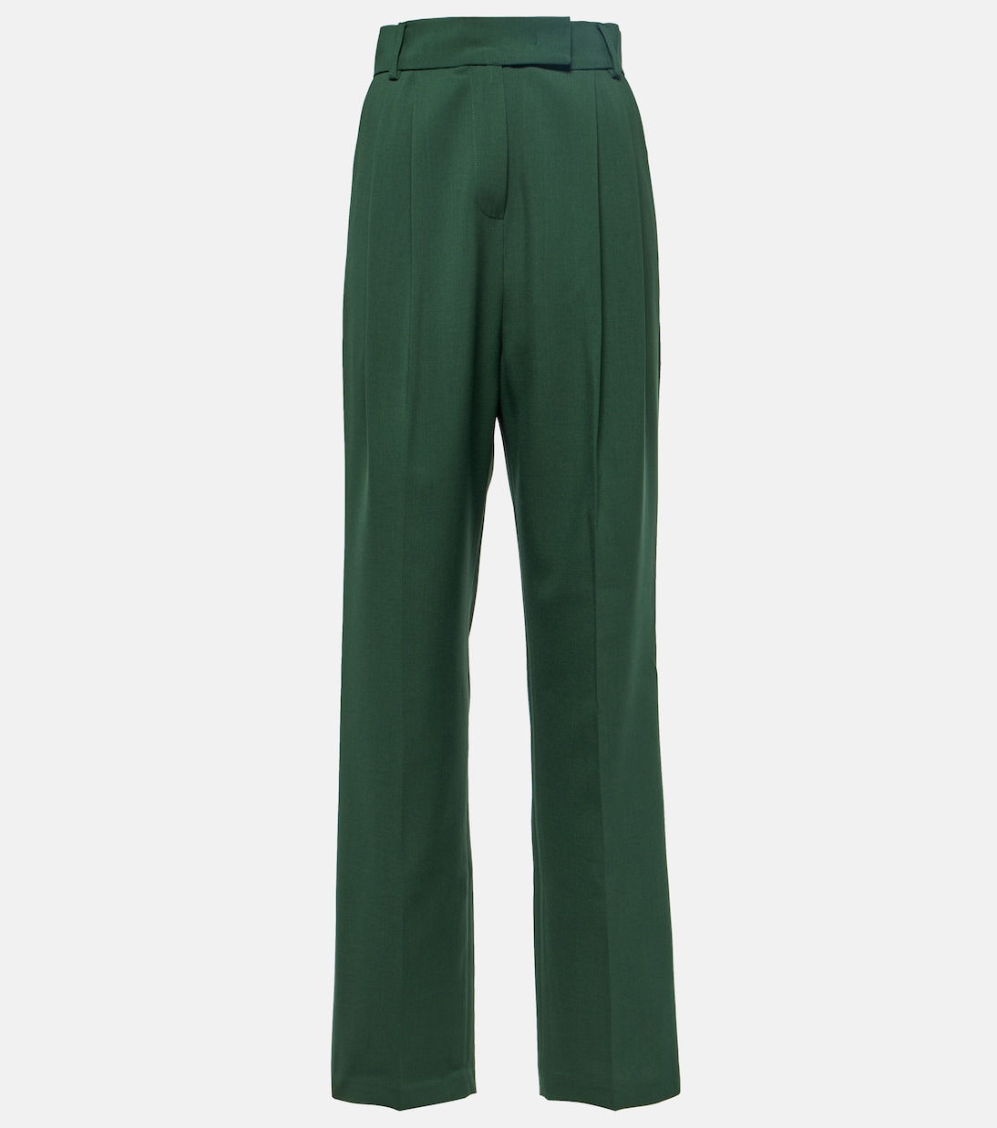 Pantaloni regular Bea a vita alta | The Frankie Shop