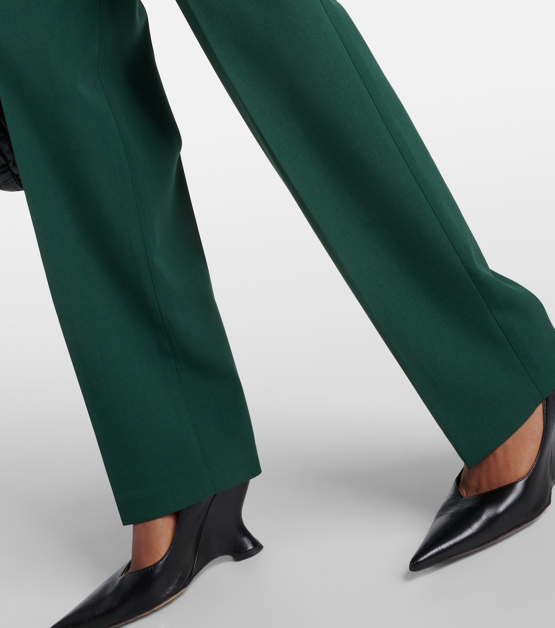 Pantaloni regular Bea a vita alta | The Frankie Shop