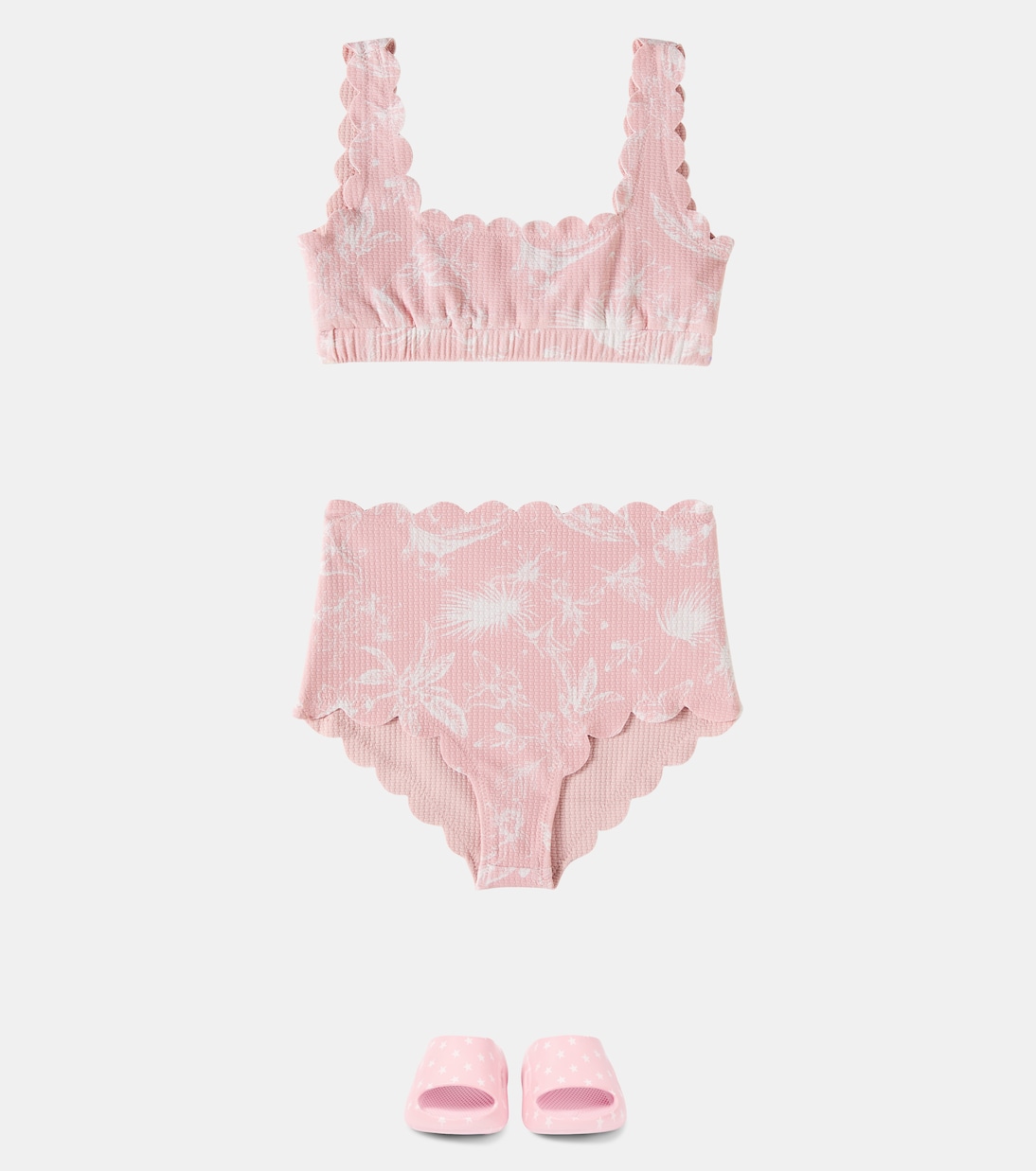 Culotte de bikini Santa Monica à fleurs | Marysia Bumby