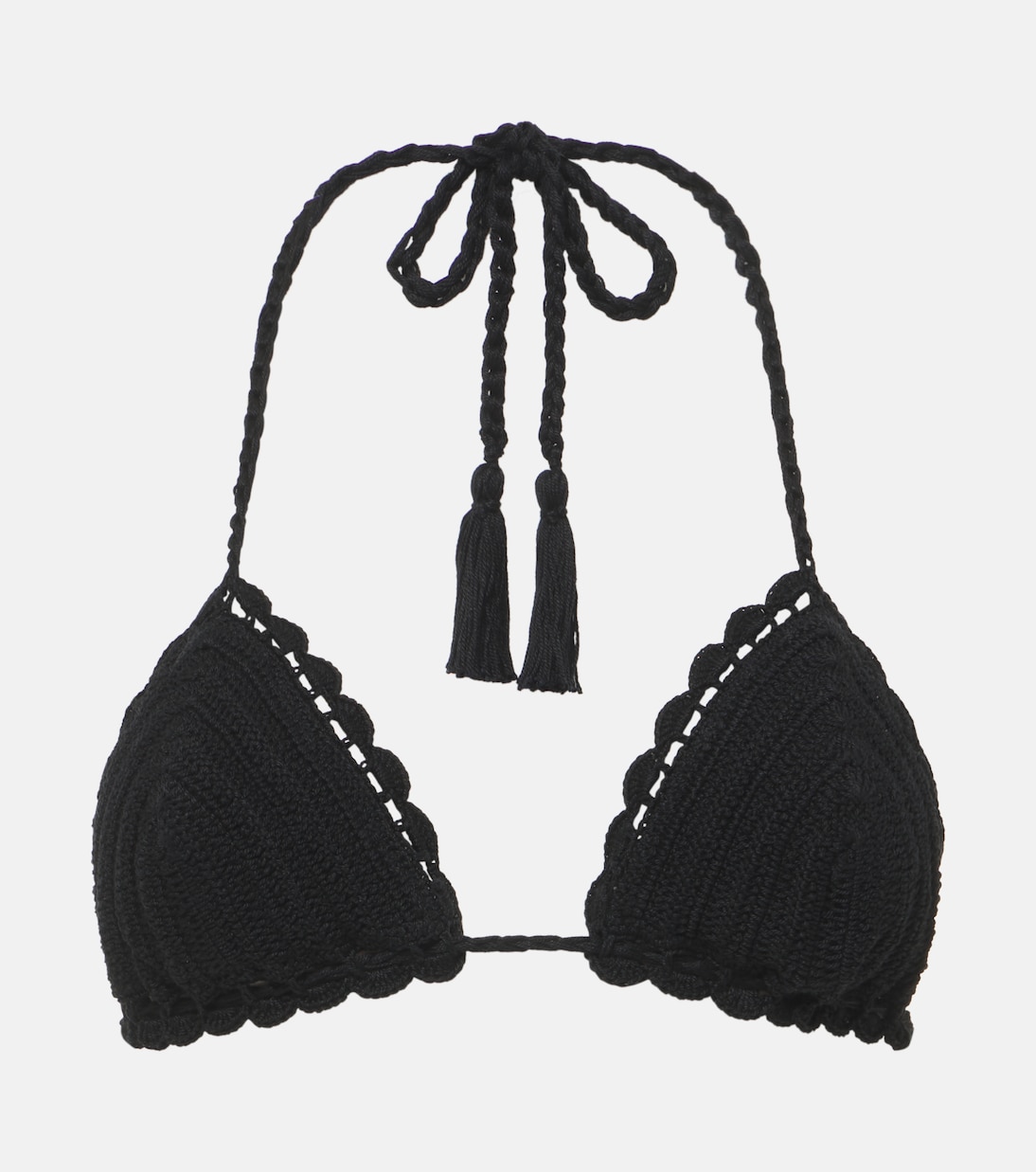 Top bikini in crochet di cotone | Anna Kosturova