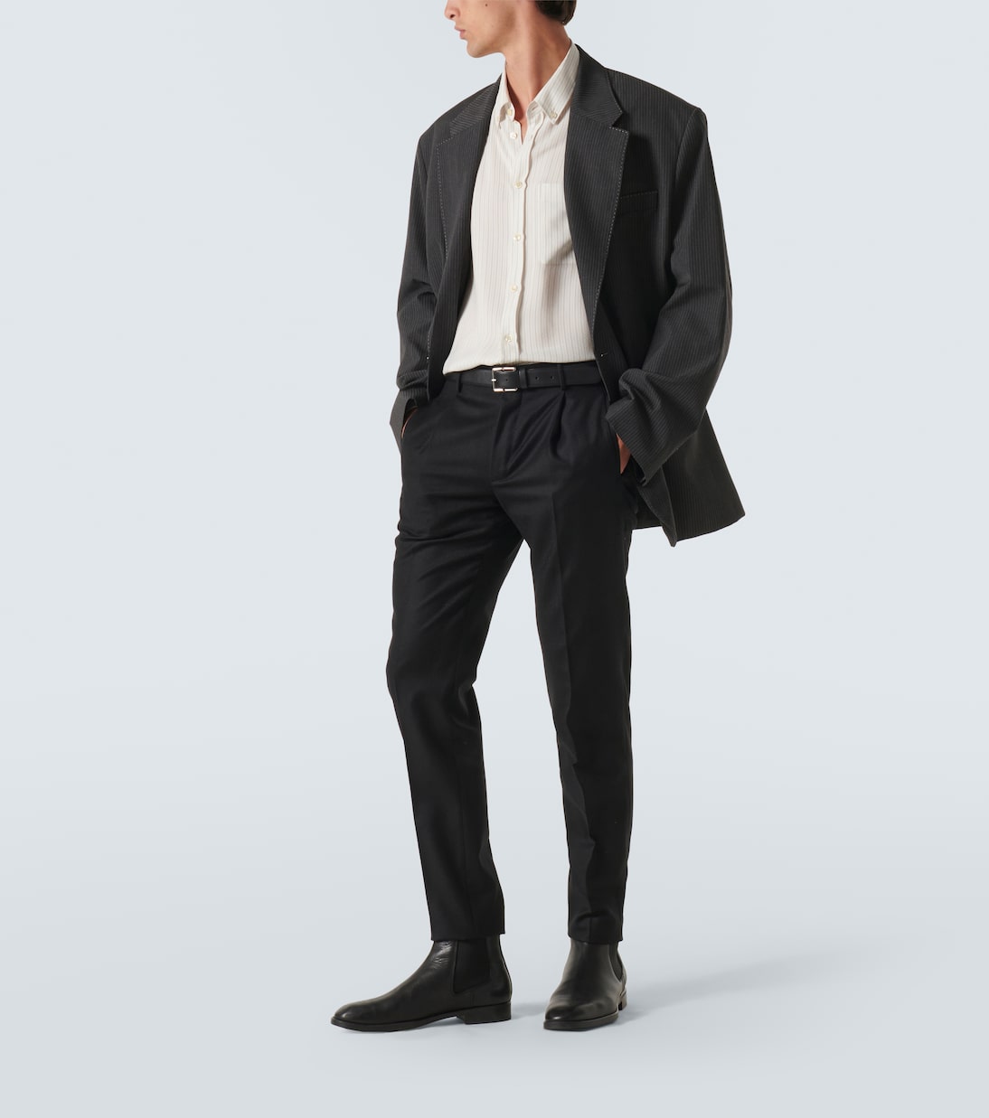 Chinohose aus Wolle | Incotex