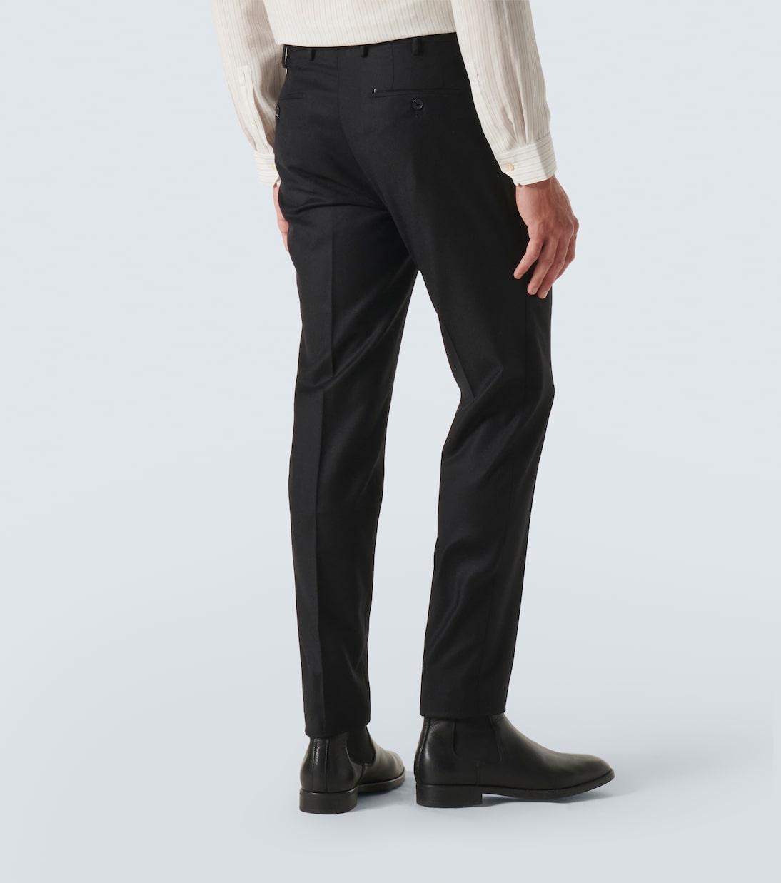 Chinohose aus Wolle | Incotex
