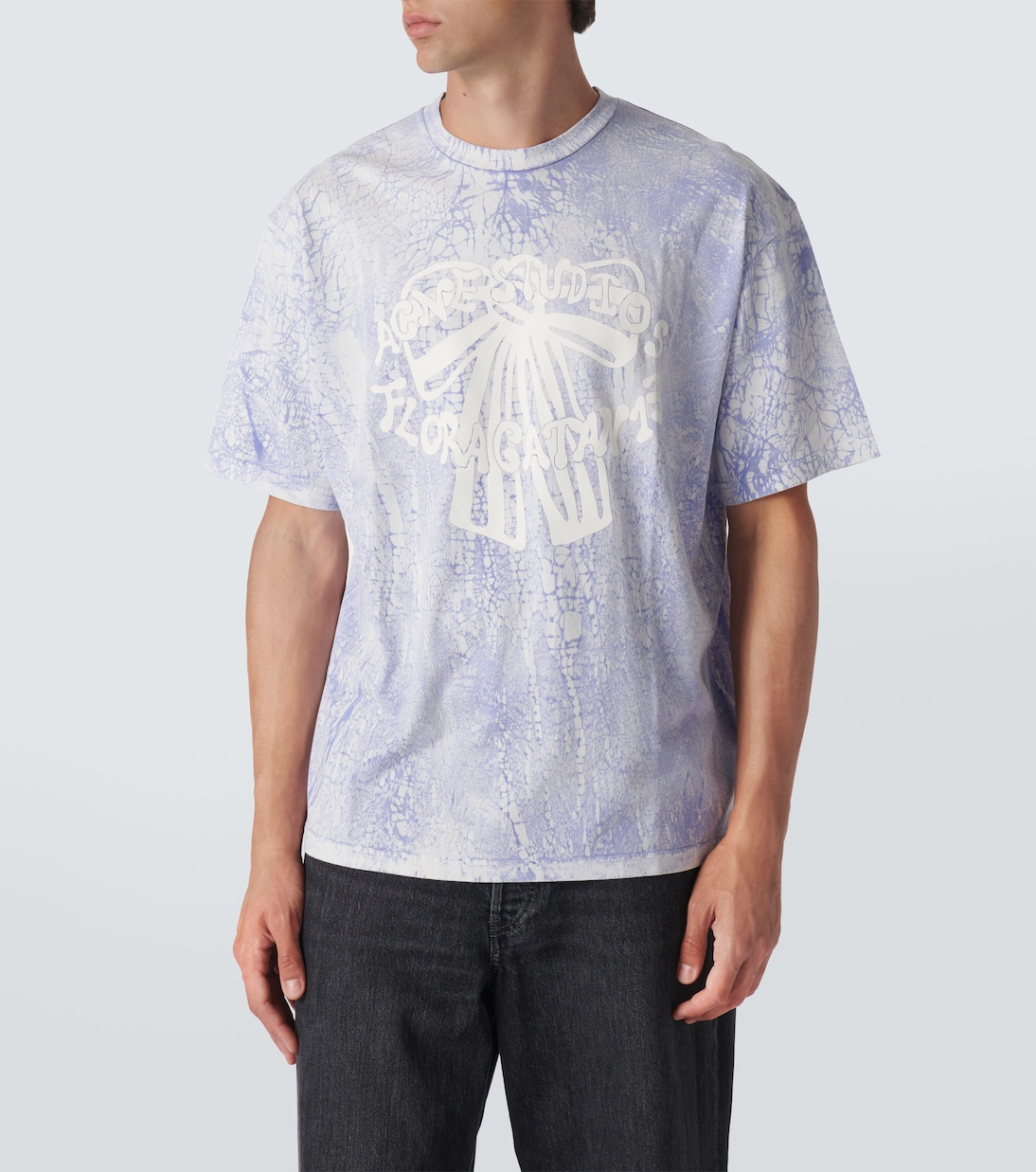 Camiseta de algodón estampada | Acne Studios