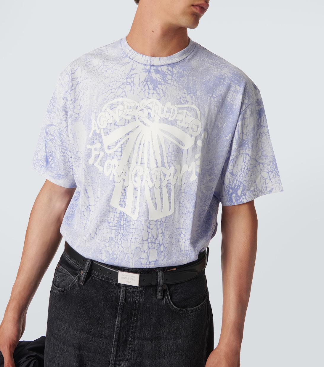 Camiseta de algodón estampada | Acne Studios