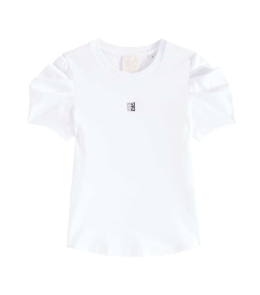 T-shirt in jersey di cotone con logo | Givenchy Kids