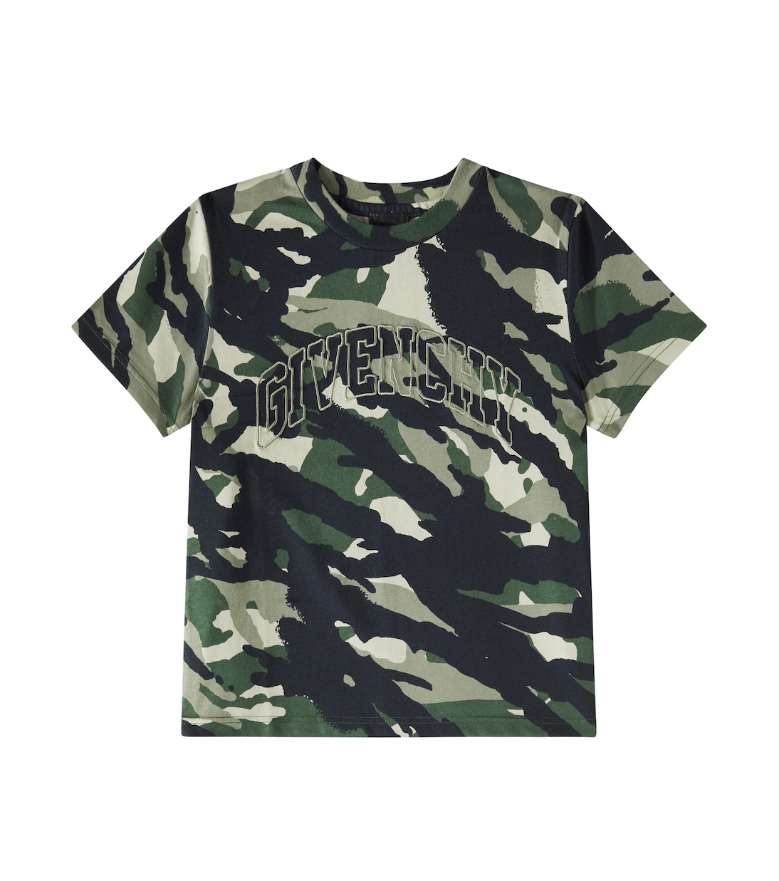 Camiseta de algodón estampada con logo | Givenchy Kids