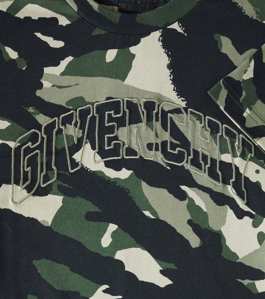 Camiseta de algodón estampada con logo | Givenchy Kids