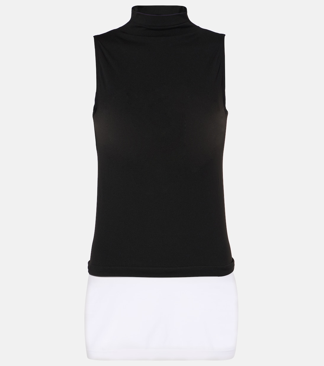 Top de cuello alto translúcido | Wolford