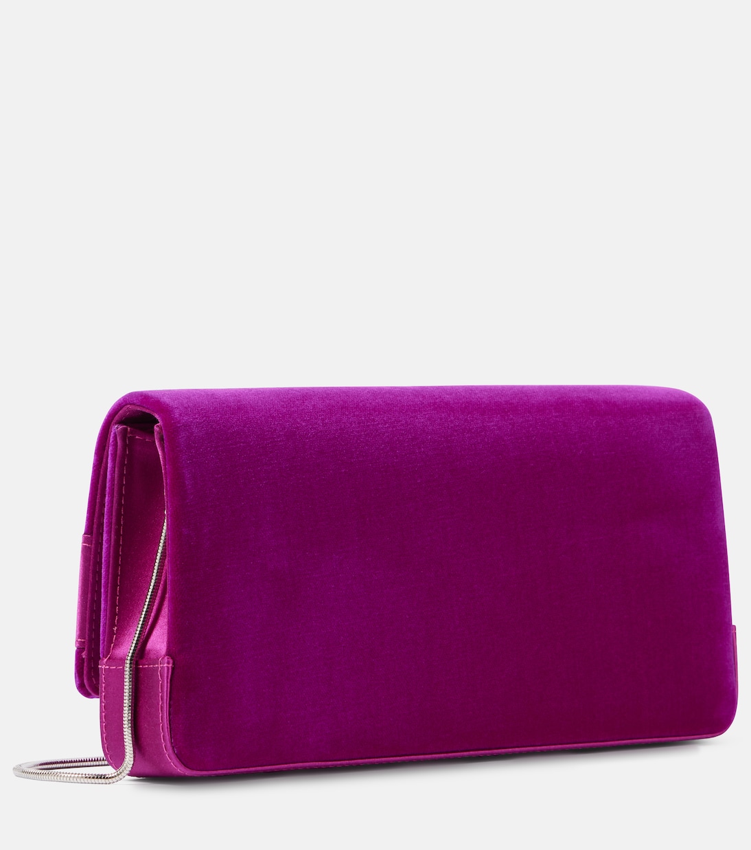 Clutch Maygot in velluto | Manolo Blahnik