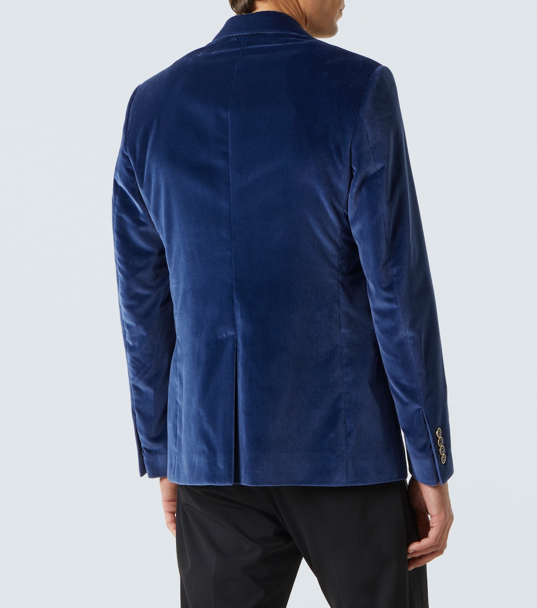 Blazer de terciopelo de algodón | Dolce&Gabbana