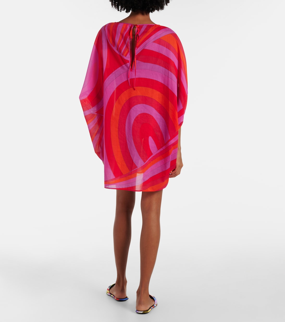 Caftano Iride in mussola di cotone | Pucci