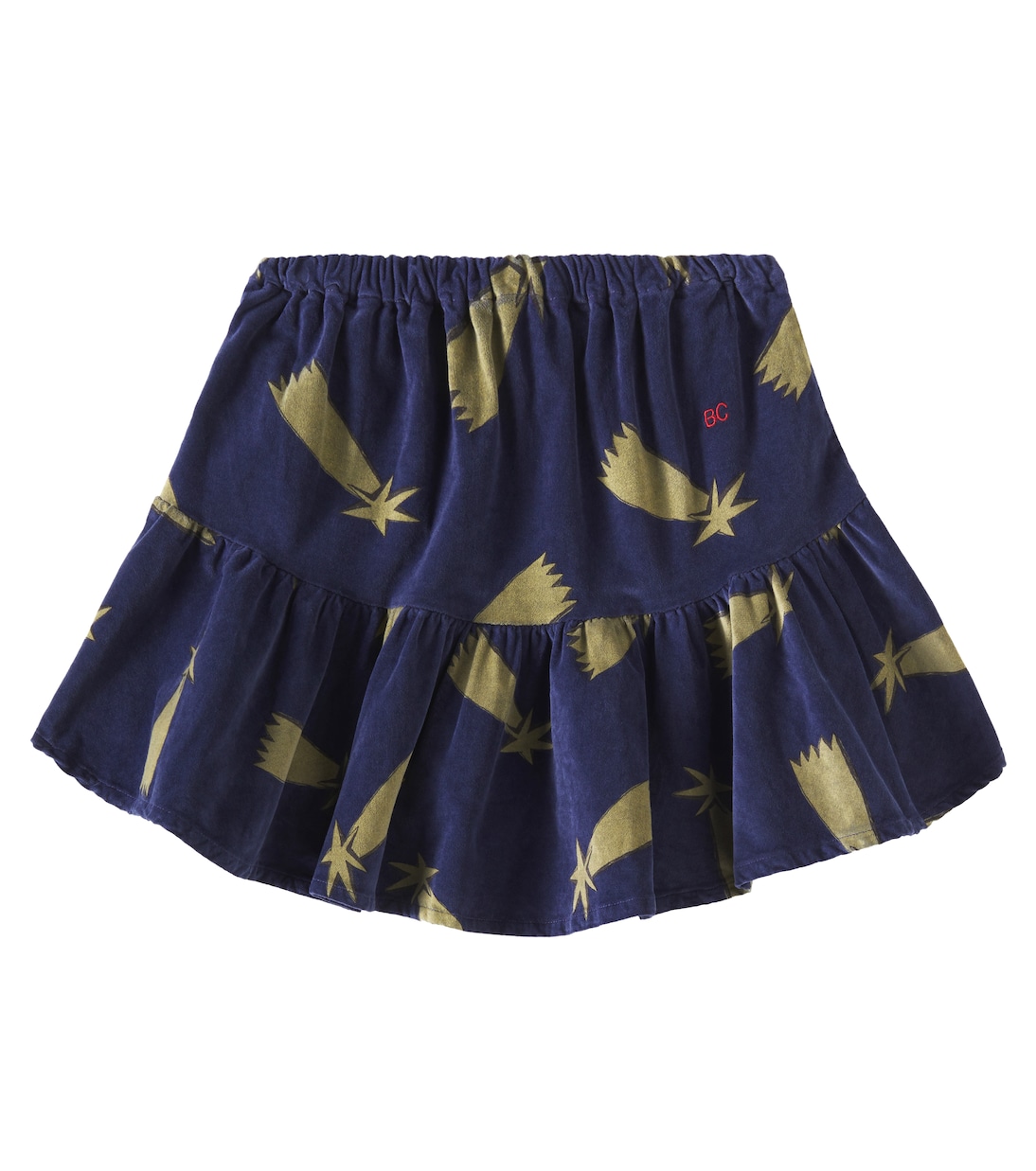 Falda Shooting Stars de terciopelo de algodón | Bobo Choses