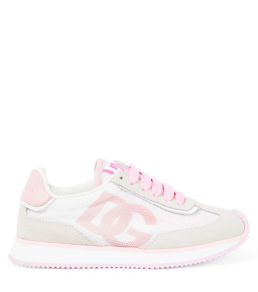 Dragon suede-trimmed sneakers | Dolce&Gabbana Kids