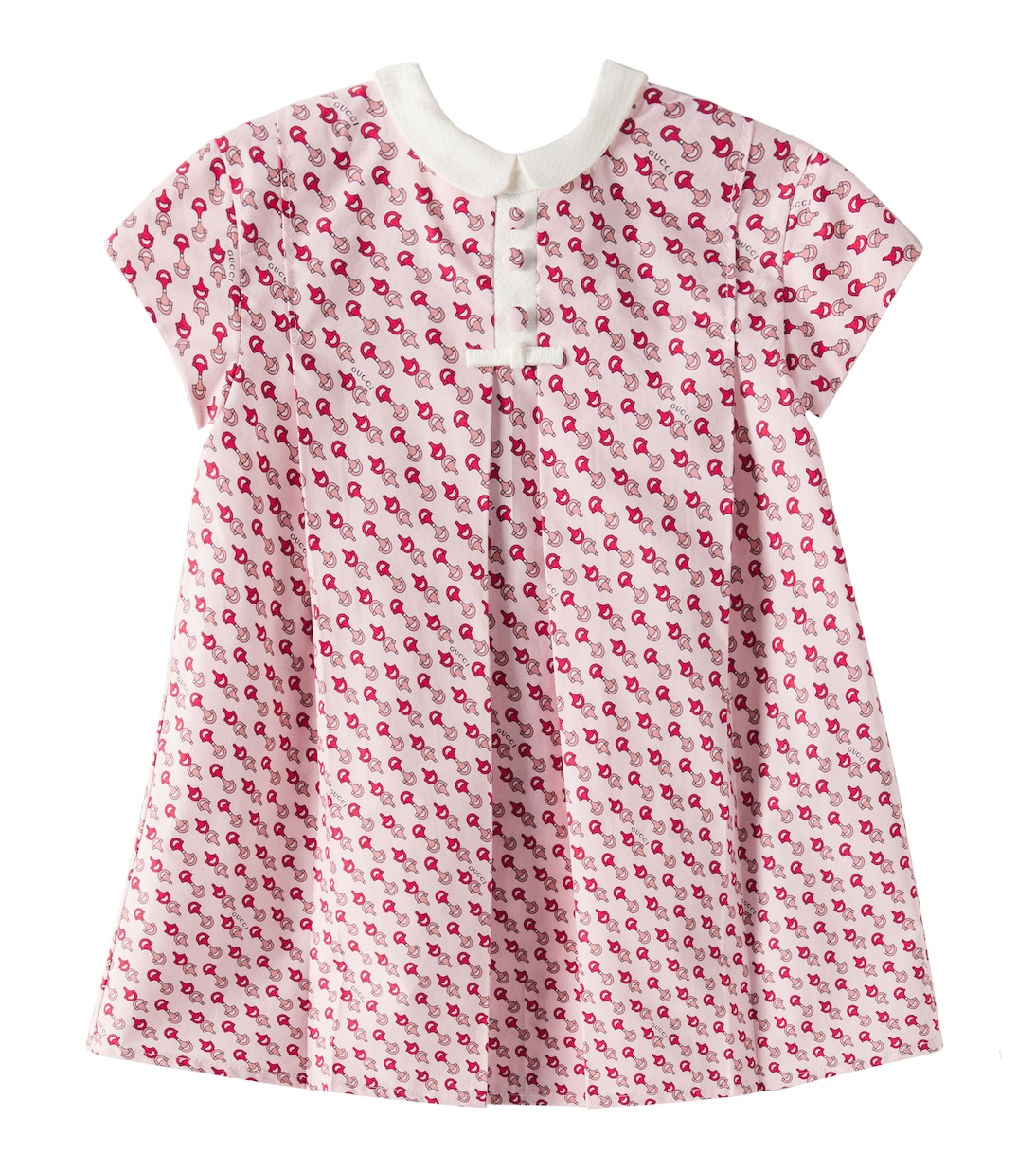 Baby - Abito in popeline con stampa | Gucci Kids