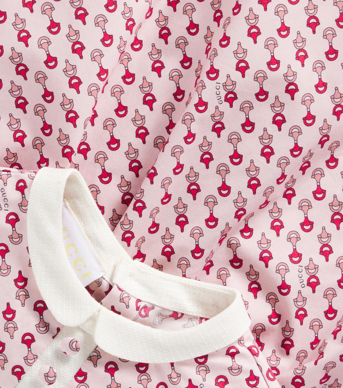 Baby - Abito in popeline con stampa | Gucci Kids