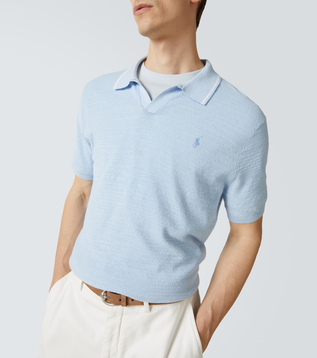 Polo en coton et lin | Polo Ralph Lauren