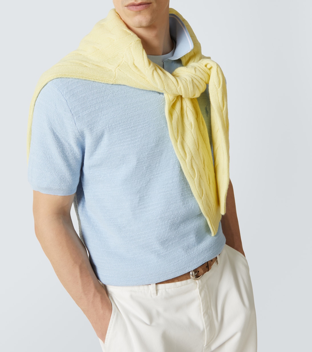 Polo en coton et lin | Polo Ralph Lauren