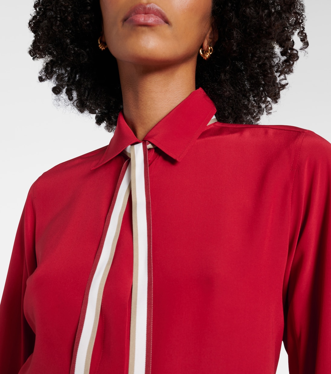 Bluse Apollo aus Seiden-Crêpe | Max Mara