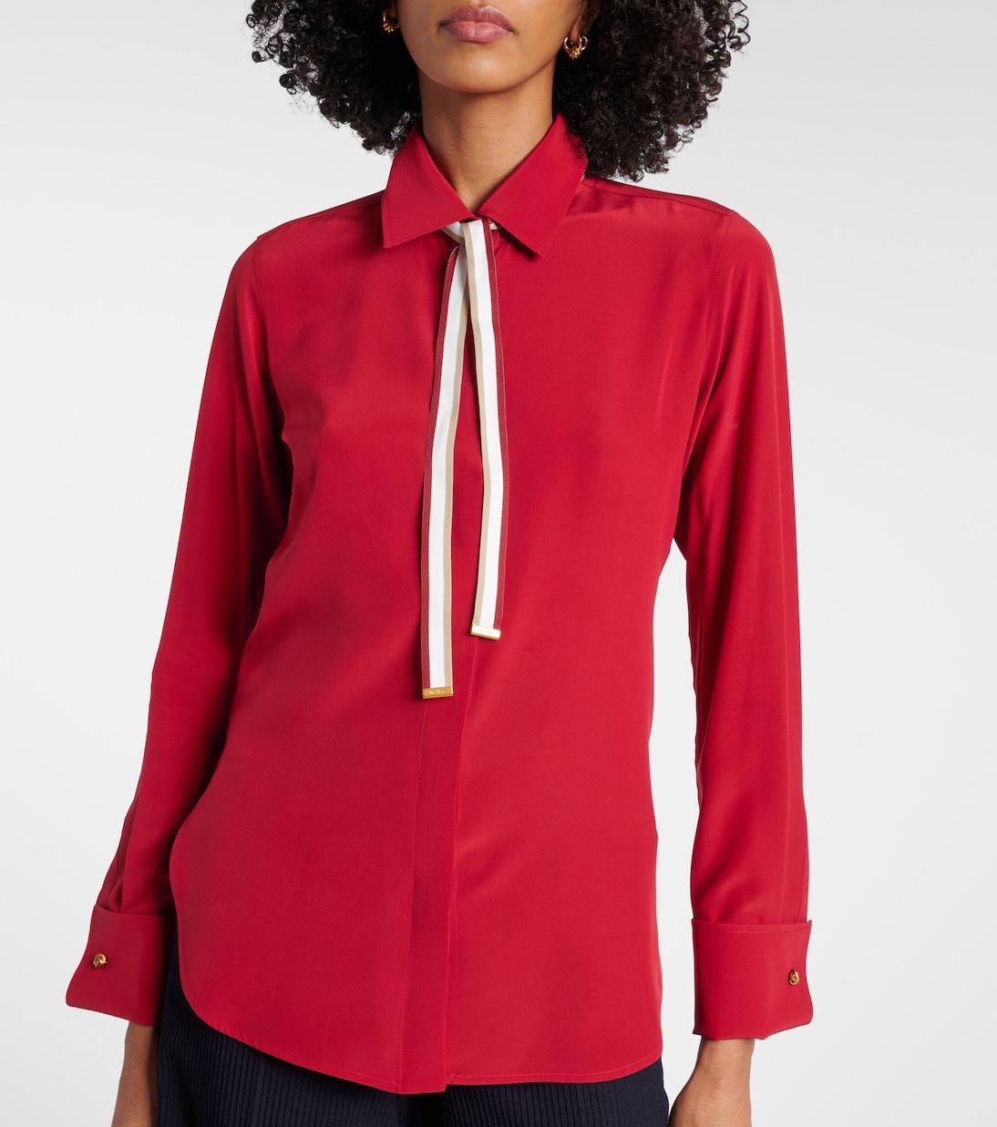 Bluse Apollo aus Seiden-Crêpe | Max Mara
