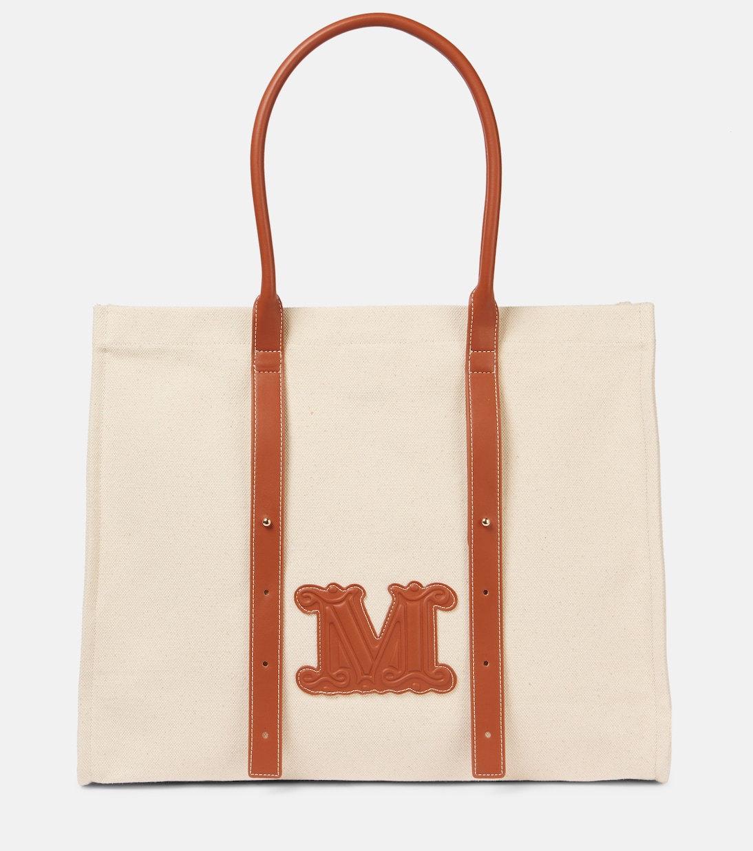 Cabas Brava en toile et cuir | Max Mara