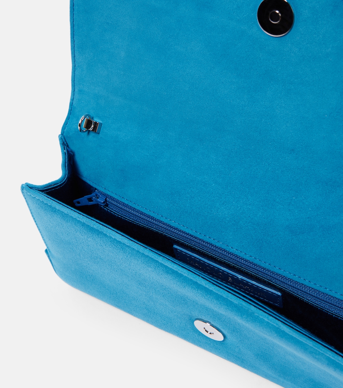 Pochette Maygot en daim | Manolo Blahnik